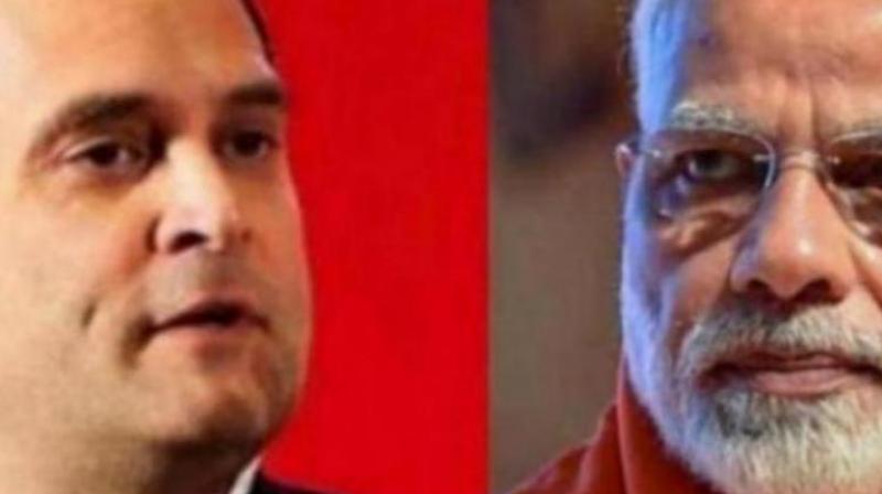 Rahul Gandhi and Narendra Modi Rahul Gandhi and Narendra Modi