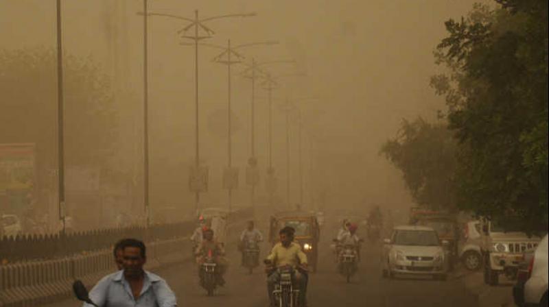 dust storm in Uttar Pradesh