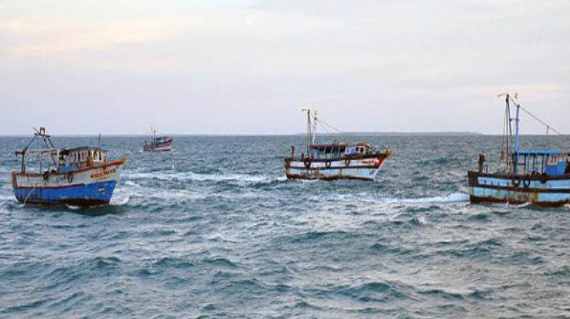 Five Tamil Nadu fishermen were arrested