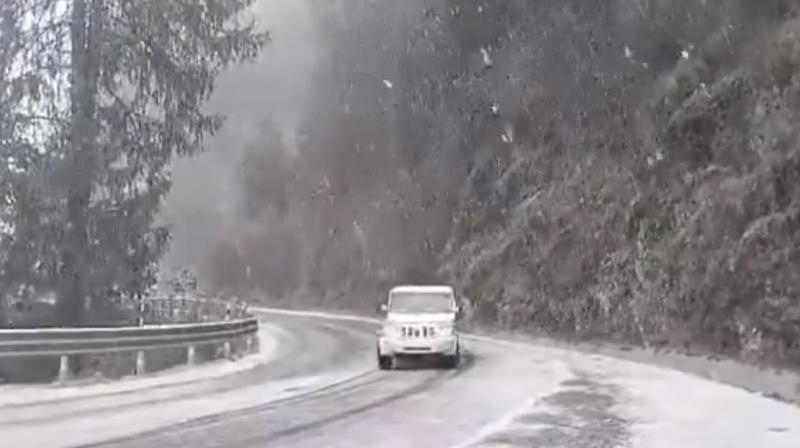 Himachal Pradesh Snowfall: Fresh snowfall in Kufri, Fog in Punjab, Haryana, and Chandigarh