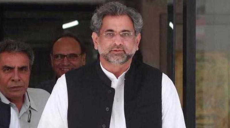 Pakistan's former prime minister Shahid Khaqan Abbasi Pakistan's former prime minister Shahid Khaqan Abbasi