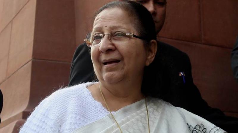 Speaker Sumitra Mahajan Speaker Sumitra Mahajan