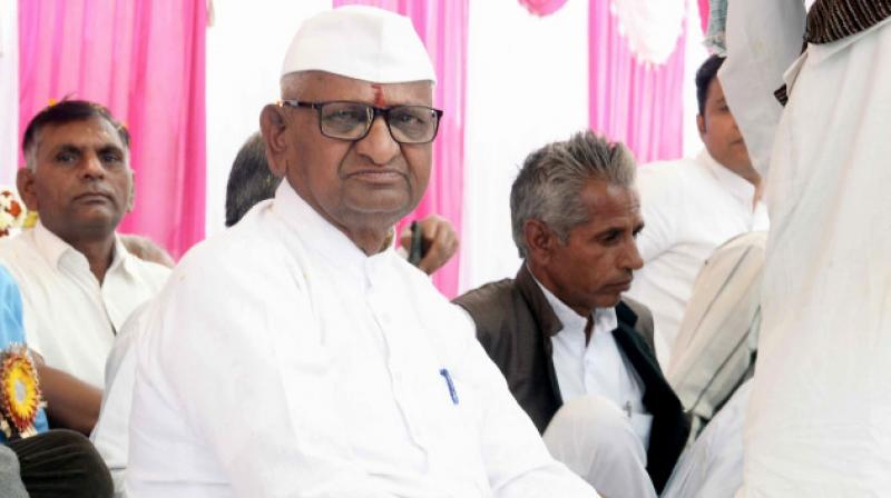 Social activist Anna Hazare's hunger strike Social activist Anna Hazare's hunger strike