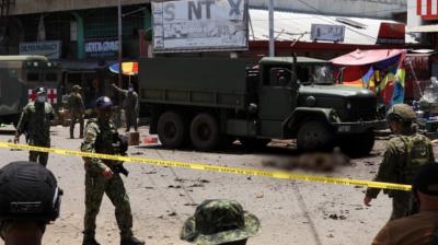 Bomb attacks in southern Philippines