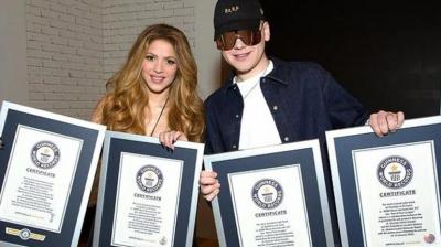 Popstar Shakira & Bizarrap's Track Earns 4 Guinness World Records 