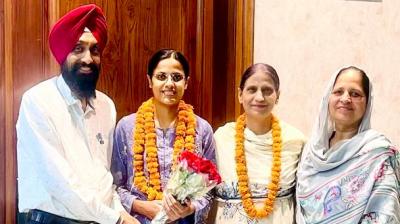 Mohali Residents Crack Civil Services Examination; Ready To Work In Any Department Government Appoints Her To Mohali Residents Crack Civil Services Examination; Ready To Work In Any Department Government Appoints Her To