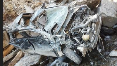Three Killed, Two Injured in Chamba Car Accident; Police Warn Against Drunk Driving in Hilly Areas Three Killed, Two Injured in Chamba Car Accident; Police Warn Against Drunk Driving in Hilly Areas