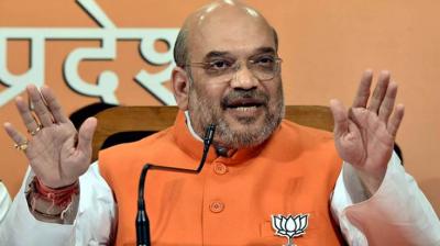 Party's national president Amit Shah
