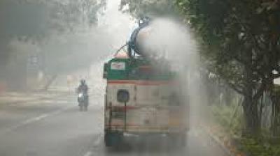 Neighbouring NCR cities also choked: “Ghaziabad recorded an AQI of 431, Noida touched 400, and Greater Noida logged 377. File Photo.