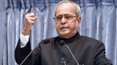 Former President and Congress veteran Pranab Mukherjee