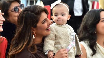 Priyanka Chopra Jonas with Daughter Malti Marie