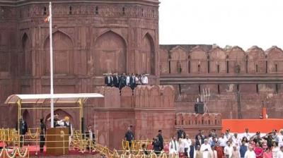 PM Modi at Red Fort, Delhi PM Modi at Red Fort, Delhi