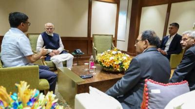 Jammu Kashmir Pahalgam Terror Attack Latest News PM Modi Briefed by Ajit Doval