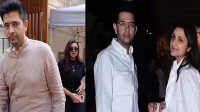 Parineeti Chopra with MP Raghav Chadha