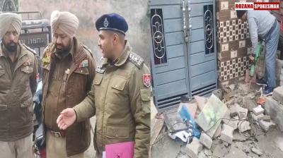 Drug peddler's illegal construction demolished; Police urge public to report drug promoters