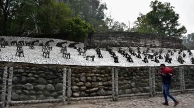 According to the report, the event celebrates five decades of the garden's legacy as a unique creation of Padma Shri Nek Chand, who transformed waste materials into a world-class tourist destination. File Photo.
