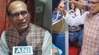 Union Minister Shivraj Singh Chouhan Travels in General Coach to Connect with Common People Union Minister Shivraj Singh Chouhan Travels in General Coach to Connect with Common People