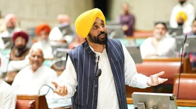 Opposition opposed giving Rs 1,000 to women, that's why it ran away from budget discussion: CM Bhagwant Singh Mann File Photo.