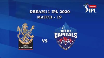 RCB VS DC Match 19, DREAM11 IPL 2020, T-20 Match