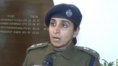 Security beefed up in Chandigarh ahead of New Year celebrations (Photo: screenshot of ANI video)