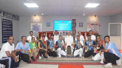 Thrilling Table Tennis Showdown: 13 Battalion Triumphs at Inter Battalion Competition