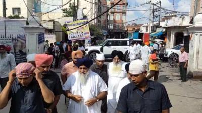 Days after being declared 'Tankhaiya', Sukhbir Badal appears before Sri Akal Takht Sahib Days after being declared 'Tankhaiya', Sukhbir Badal appears before Sri Akal Takht Sahib