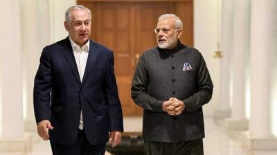 Israeli PM Netanyahu Expresses Condolences Over Delhi Car Blast; Police Searching for Red Ford EcoSport Linked to Suspect Dr Umar