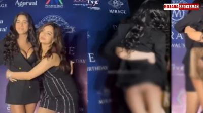 Poonam Pandey Faces Oops Moment at Divya Agarwal's Birthday Party, Watch Viral Video 