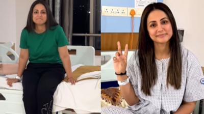 Hina Khan Health Update: Despite knowing about cancer, Hina Khan attended Awards Night