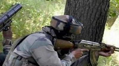 Militant, soldier killed