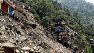 Landslide in Uttarkashi Landslide in Uttarkashi