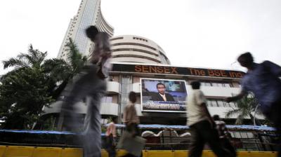Sensex plunges 245 pts on political uncertainty