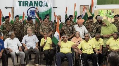  13 Batallian CRPF Celebrated Har Ghar Tiranga with Differently-Abled, Orphans and Elderly