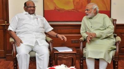 Sharad Pawar and Narendra Modi