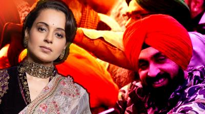 Kangana Ranaut reiterates her statement on Diljit Dosanjh supporting farmers' protest 