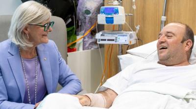 Australian PM Anthony Albanese visited him in hospital earlier in the week and praised his courage, publicly acknowledging al-Ahmed as “the best of our country