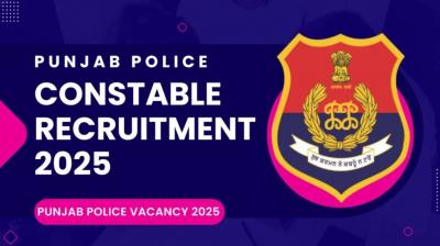  Punjab Police Constable Recruitment 2025