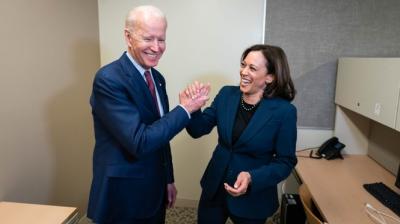 Joe Biden and Kamala Harris