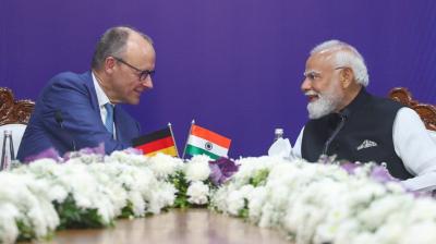 Federal Chancellor of Germany visits India at the invitation of PM Modi; Condemn Pahalgam, Delhi terror attack