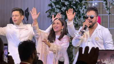  Raghav Chadha & Parineeti Chopra's Engagement