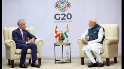 He addressed the event in New Delhi and described this agreement as a demonstration of trust between India and Canada.File Photo.