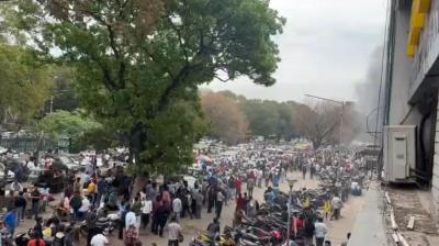 Chandigarh: Fire Breaks Out at Sector 22 Mobile Market