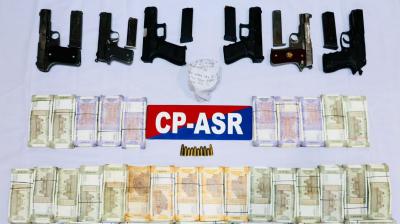 ‘Gangster Te Vaar': Police arrest five youths, recover drugs, arms and ammunition