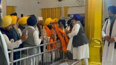 Giani Kuldeep Singh Garhgaj Takes Charge as Jathedar Takht Sri Keshgarh Sahib