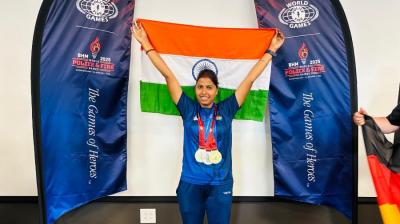 Bihar's Sapna Kumari won three medals in World Police Games