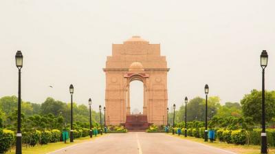 Pleasant morning in Delhi