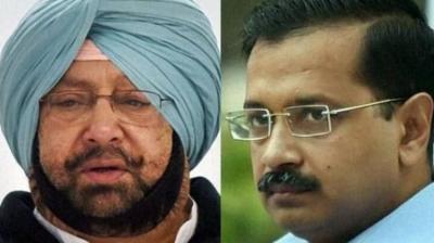 Capt Amarinder Singh and Arvind Kejriwal
