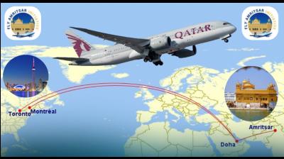 Qatar Airways Increases Doha–Toronto Operations To Daily; Punjab And The Punjabi Diaspora Now Have More Flight Options To Canada With One Stop Qatar Airways Increases Doha–Toronto Operations To Daily; Punjab And The Punjabi Diaspora Now Have More Flight Options To Canada With One Stop
