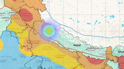 3.6-Magnitude Earthquake Hits Uttarakhand's Bageshwar This Afternoon; No Casualties Reported