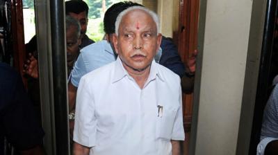 Yeddyurappa quits as CM ahead of trust vote